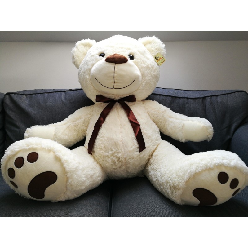 Plüschbär BENI 110cm XL creme Plüschbär BENI 110cm XL creme