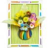 Bastelset mit Blumenvase im Bilderrahmen Typ F
